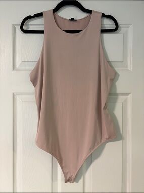 Express Blush Sleeveless Bodysuit
